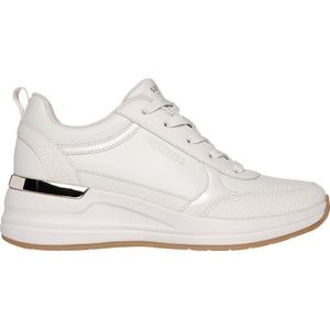 Skechers Billion 2 - Fine Shine Dames Sneakers - Gebroken Wit