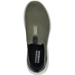 Skechers - GO Walk 7 - Sneaker - Olijf - Heren