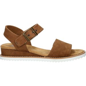 Bobs by Skechers Dessert Kiss dames sandaal - Cognac