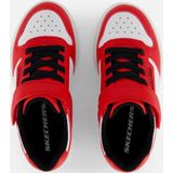 Skechers Quick Street Sneakers rood Synthetisch - Maat 28