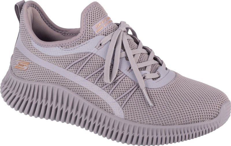 Skechers - BOBS GEO NIEUWE ESTHETISCH - Casual Schoenen - Quail Knit Synthetic Trim