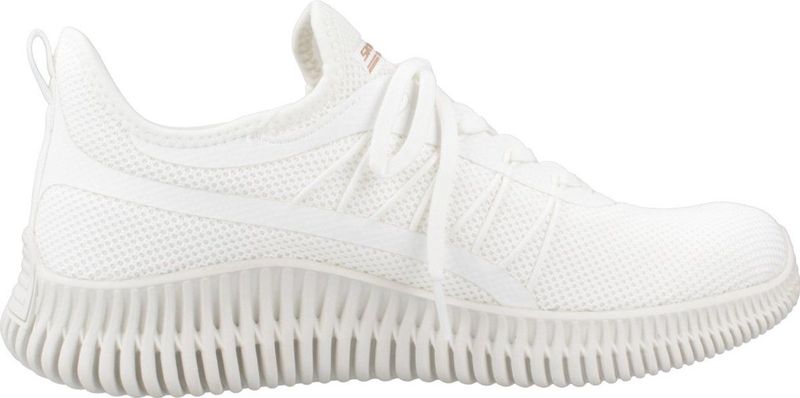 Skechers - BOBS GEO NIEUWE ESTHETISCH - Sneakers - Off-White - Synthetische Tricot