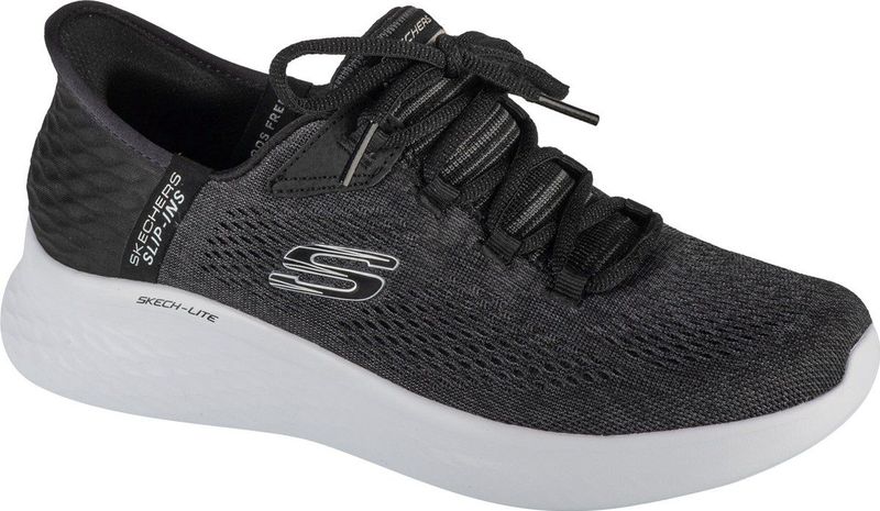 Skechers Slip-Ins: Skech-Lite Pro - Natural Beauty 150012-BKW Vrouwen Zwart Sneakers