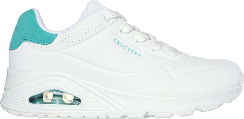 Skechers - Uno Pop Back - Dames Sneakers - Geperforeerde Synthetische Schacht