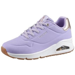 Skechers Uno - Shimmer Away Dames Sneakers - Lila - Maat 40