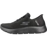 Skechers - Go Walk Flex - Instapper - Zwart - Textiel - Machine Washable