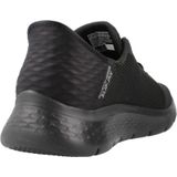 Skechers - Go Walk Flex - Instapper - Zwart - Textiel - Machine Washable