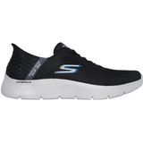 Skechers - Go Walk Flex - Instapper - Zwart - Textiel - Machine Washable