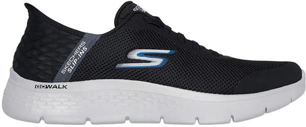 Skechers - Go Walk Flex - Instapper - Zwart - Textiel - Machine Washable