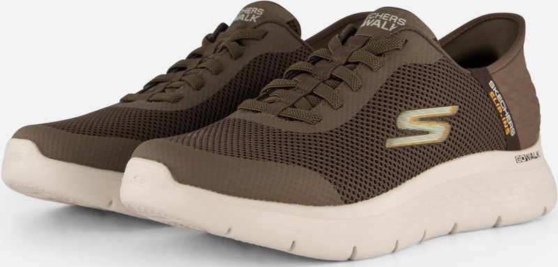 Skechers - Hands Free Slip-ins Go Walk Flex - Instapschoenen - Zwart - Mesh