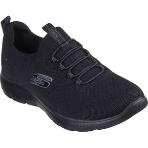 Skechers Slip-on Sneakers - Zwart - Flexibele Tractionloopzool