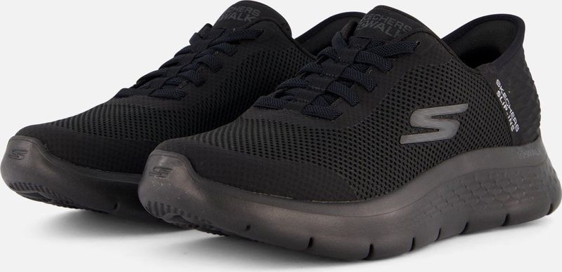 SKECHERS GO GOLF D'lites Biggest Fan Sneakers voor dames, zwart, 38.5 EU Breed