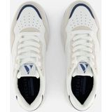 Skechers Koopa - Volley Low Lifestyle Heren Sneakers - Wit/Donkerblauw - Maat 42
