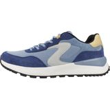 Skechers - Fury Lace Low Sneakers - Blauw - Suede