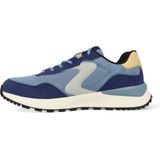 Skechers - Fury Lace Low Sneakers - Blauw - Suede