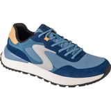 Skechers - Fury Lace Low Sneakers - Blauw - Suede