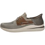 Skechers - Delson 3.0 - Instappers - Taupe - Maat 41