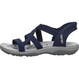 Skechers - Reggae Slim-Stretch Flex Handsfree Slip-ins - Sandaal - Donkerblauw - Veganistisch Materiaal