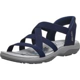 Skechers - Reggae Slim-Stretch Flex Handsfree Slip-ins - Sandaal - Donkerblauw - Veganistisch Materiaal