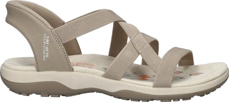 Skechers - Reggae Slim-Stretch Flex Handsfree Slip-ins - Sandaal - Taupe