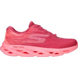 Skechers Go Run Swirl Tech Speed - Ult Dames Sneakers - Roze - Maat 37