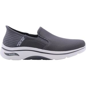 Skechers Go Walk Arch Fit Schuhe blau navy Slip-Ins 216600 für Herren, grau, Gr. 48 EU