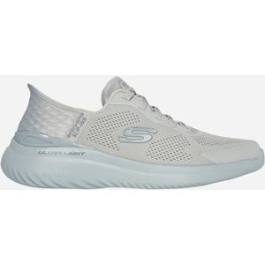 Skechers Heren Bounder 2.0 EMERGED, Grijs Mesh/Synthetisch, 7 UK, Grijs Mesh Synthetisch, 41 EU