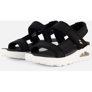 Skechers Dames Sandalen - Zwart - Sportief Model