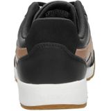 Skechers Zinger Metallic Roads Sneakers voor dames, zwart/roségoud, zwart, 38 EU