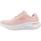 Skechers - Arch Fit 2.0 - Trainers - Roze - Veganistisch, Technisch Mesh, Dempende Middenzool