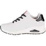 Skechers - Uno - Sneaker - Wit/Zwart - Rolling Stones Single