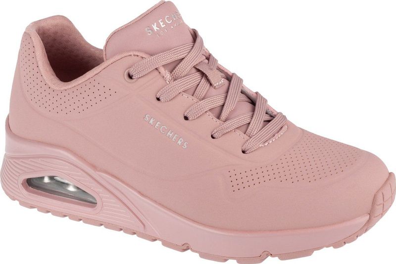 Skechers - Uno Stand On Air - Sneakers - Roze - Synthetisch Materiaal