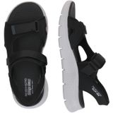 Skechers - Go Walk Flex - Sportsandaal - Zwart - Synthetisch Bovenmateriaal