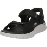 Skechers - Go Walk Flex - Sportsandaal - Zwart - Synthetisch Bovenmateriaal