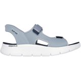 Skechers - GO WALK FLEX SANDAL-EASY ENTRY - Sandalen - Grijs/navy - Textiel/Synthetisch
