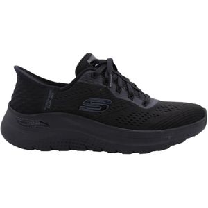 Skechers Baskets Arch Fit 2.0 Easy Chic pour femme, noir, 38 EU, Noir, 38 EU