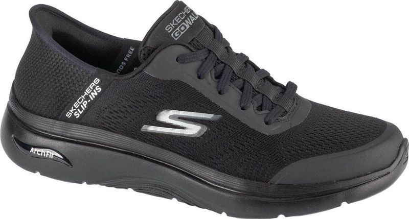 Skechers - Go Walk Arch Fit 2.0 Simplicity 2 - Sneakers - Zwart - Synthetisch Textiel