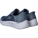 Skechers - GO WALK FLEX-GRAND ENTRY - Slip-on Sneakers - Blauw - Slipper met Slip-ins