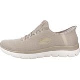 Skechers - Summits Classy Night - Sneakers - Beige - Mesh - Slip-on Design