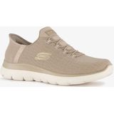 Skechers - Summits Classy Night - Sneakers - Beige - Mesh - Slip-on Design