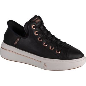 Skechers Slip-Ins: Snoop One - OG Leather 186001-BLK Vrouwen Zwart Sneakers Sneakers