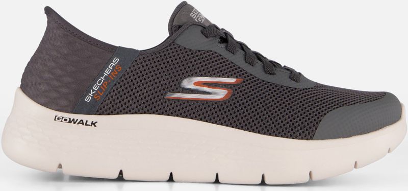Skechers - Free Slip-ins Go Walk Flex-Hands Up Sneakers - Grijs - Skechers Handsfree Slip-ins