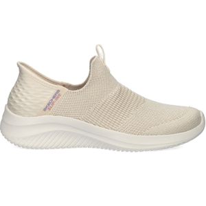 Skechers - Ultra Flex 3.0 - Dames Instappers - Naturel - Slip-in Technology