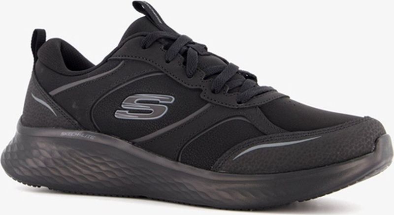 Skechers - Skech-Lite Pro - Sneakers - Zwart - Imitatieleer en Mesh, Memory Foam