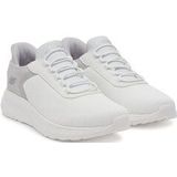 Skechers Heren Bobs Squad Chaos Tough Walk Sneaker, Off White Mesh, 39.5 EU