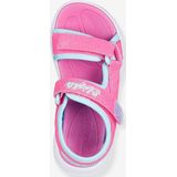 Skechers - Sola Glow - Sandalen - Roze - Textiel - Met Glinsterende Details