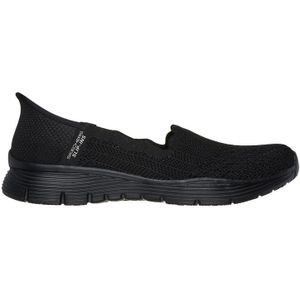 Skechers Seager Believe It Sneakers voor dames, Zwart, 39.5 EU