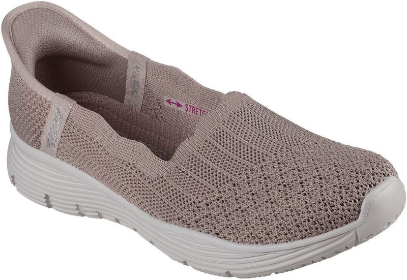 Slipper - Taupe - Revalidatieschoen - Handsfree Slip-ins functie