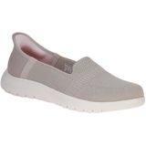 Skechers - On-The-go Flex Camellia - Sneakers - Taupe - Stretch Fit - Wasbaar