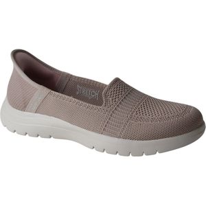 Skechers Slip-Ins On The Go Flex - Camellia, Vrouwen, Beige, Schoenen, maat: 36,5